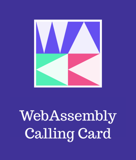 WebAssembly Calling Card logo